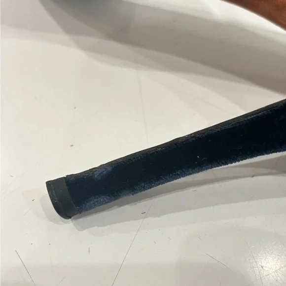 Jimmy Choo Women's Velvet Heels - Dark Blue size 39 - Picture 12 of 13